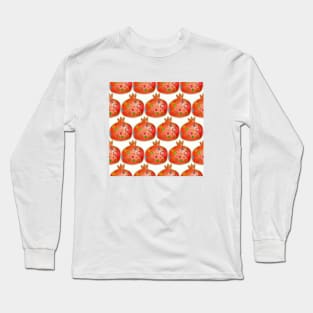 Pomegranate Pattern Long Sleeve T-Shirt